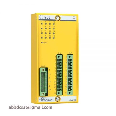 Bachmann SDI208 Safety Digital Input Module - High-Precision Industrial Control Solution