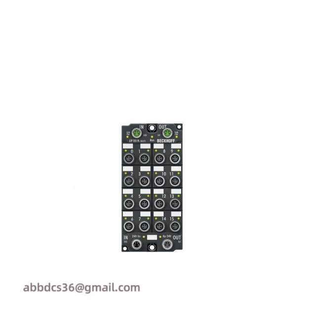 Beckhoff EP1819-0021 EtherCAT Box: 16-Channel Digital Input Module