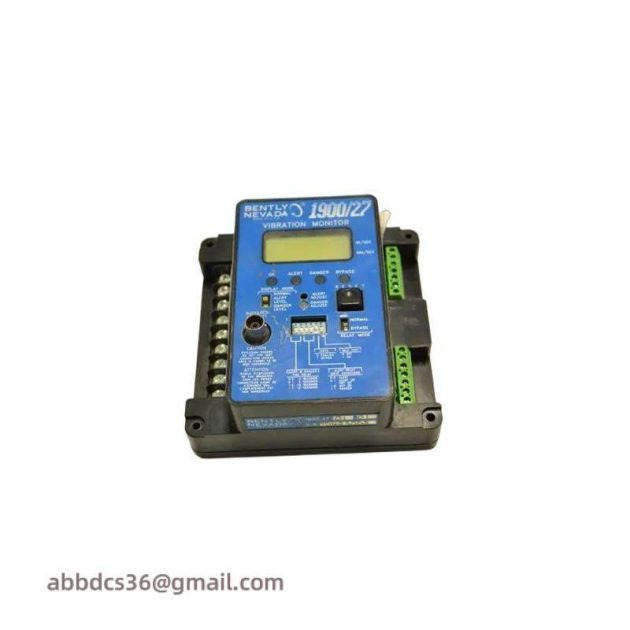 Bently Nevada 1900/27 Vibration Monitor: Advanced Industrial Vibration Measurement Solution