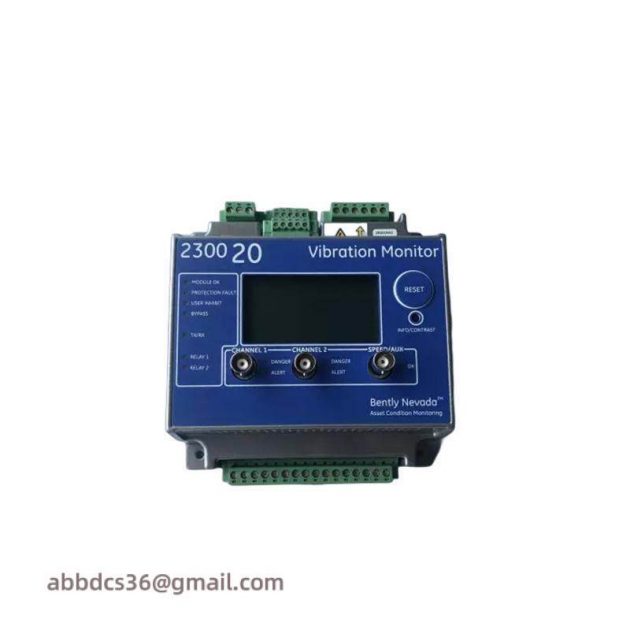 Bently Nevada 2300/20-00 Vibration Monitor: High-Frequency, Reliable Condition Monitoring Solution