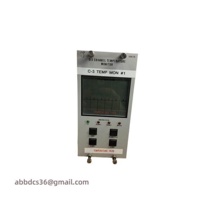 Bently Nevada 3300/35 Temperature Monitor, Advanced Industrial Control Solution