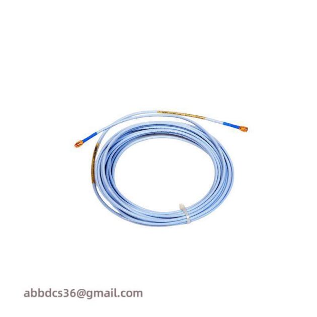 Bently Nevada 330130-080-10-05: Industrial PLC Extension Cable, Precision Engineering for Control Systems