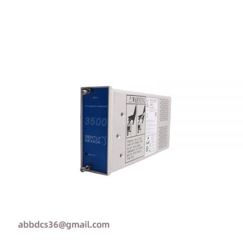 Bently Nevada 3500/15 106M1081-01: Advanced AC Power Input Module