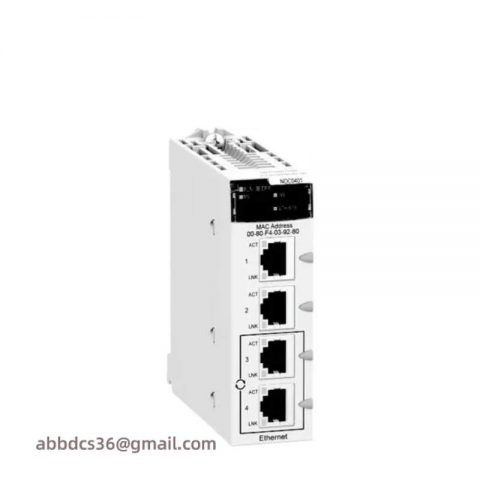 Schneider Electric BMXNOC0401 - Ethernet TCP/IP Network Module for Industrial Automation