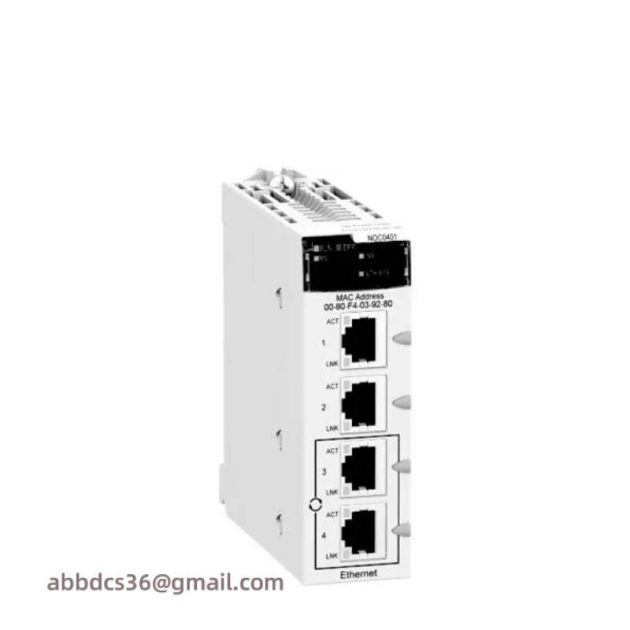 Schneider Electric BMXNOC0401 - Ethernet TCP/IP Network Module for Industrial Automation