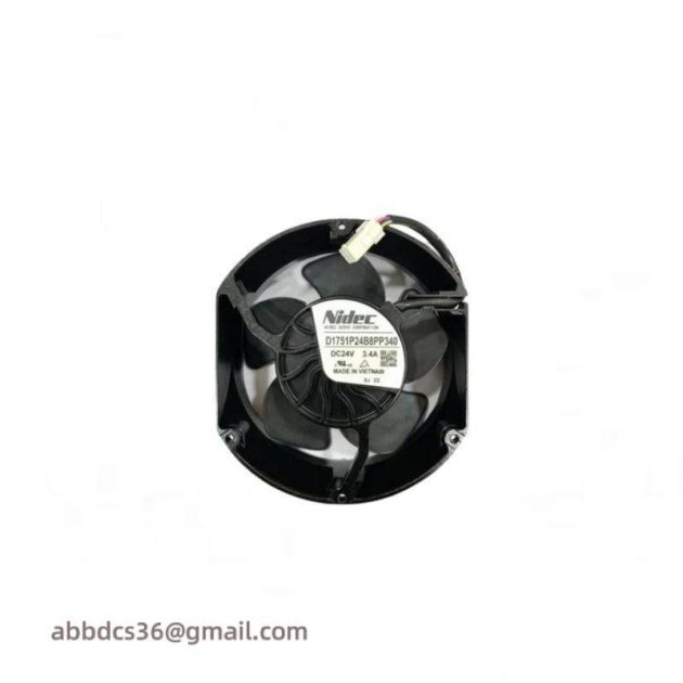 ABB D1751P24B8PP340 - 4-Wire Cooling Fan, High Performance Thermal Management Solution