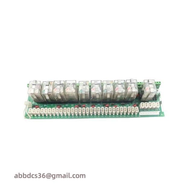 General Electric DS200RTBAG2AHC Relay Terminal Board for Mark V DS200 Series