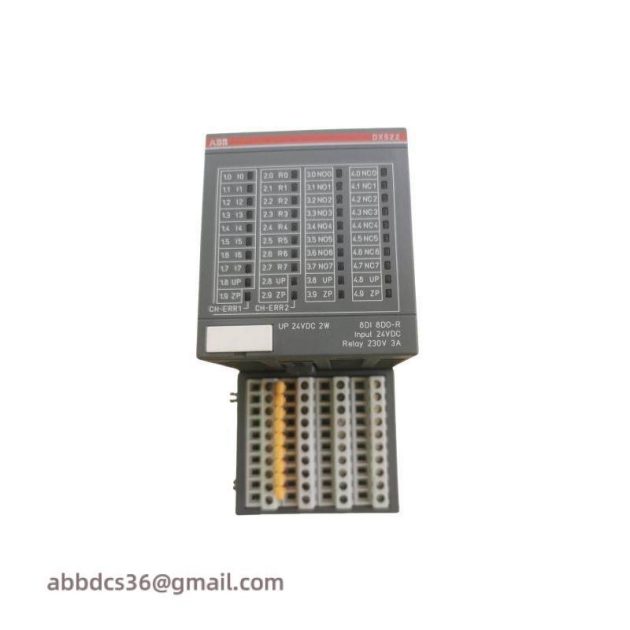 ABB DX522 - Digital I/O Module, 8 DI for Industrial Control