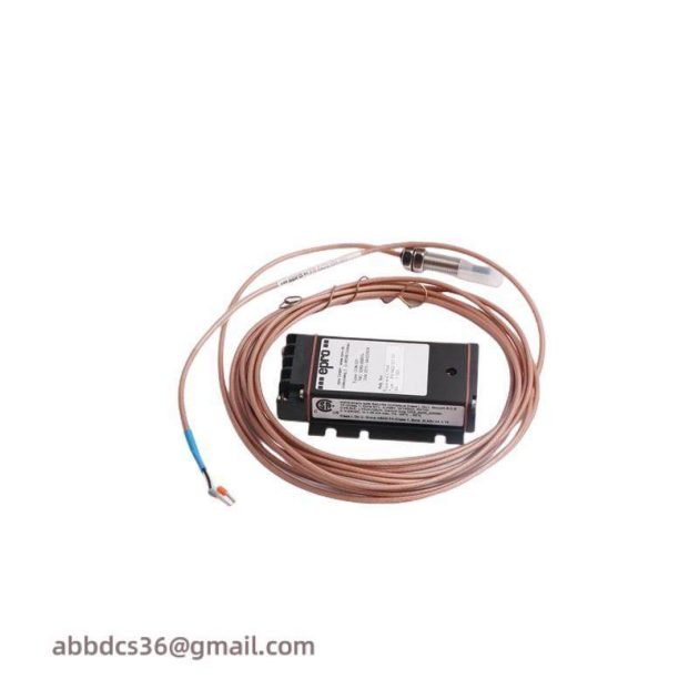 EMERSON PR6424/002-130 CON021 Eddy Current Sensor: Precision Measurement in Industrial Control