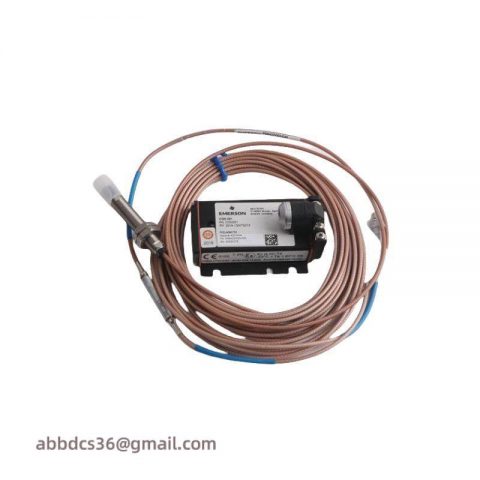 Emerson PR6424/010-140 CON021 Displacement Sensor: Precise Measurement for Industrial Control