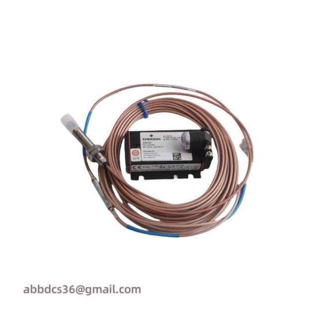 Emerson PR6424/010-140 CON021 Displacement Sensor: Precise Measurement for Industrial Control