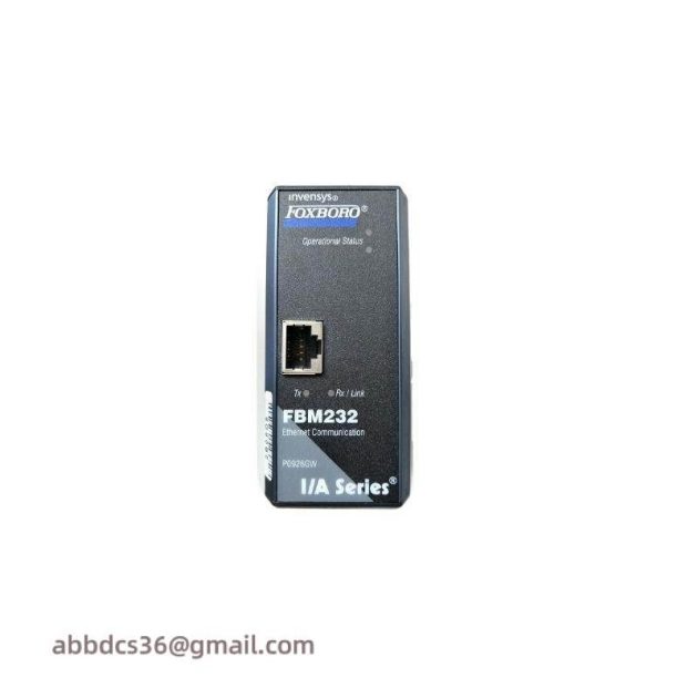 FOXBORO FBM232 Mbps Ethernet Module, Single