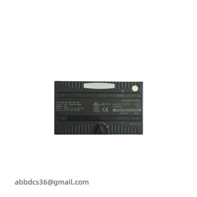 GE IC200ALG320: Advanced Output Module for Industrial Automation