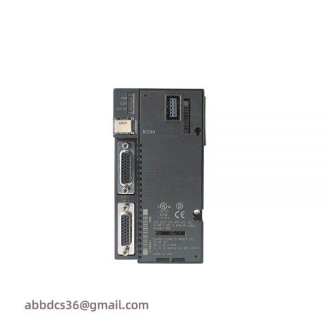 GE IC200PNS001: Precision Remote I/O Unit for Industrial Automation