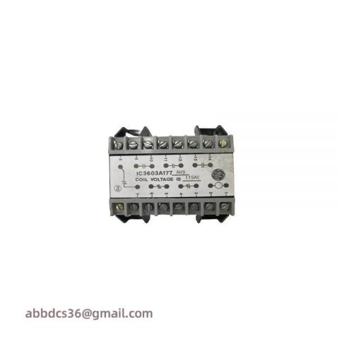 GE IC3603A177: Advanced Relay Module for Industrial Control Systems