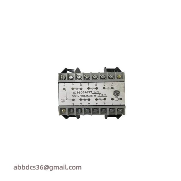 GE IC3603A177: Advanced Relay Module for Industrial Control Systems