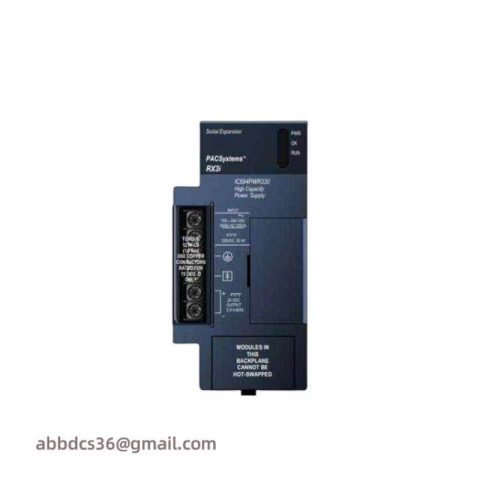 GE IC694PWR331: High-Power PLC Module for Industrial Control Systems