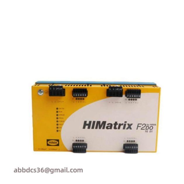 HIMA HIMATRIX F2DO1601 | Advanced Power Supply Module for Industrial Automation