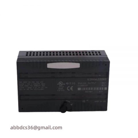 GE IC200ALG326 Analog Output Module, for Industrial Automation Control