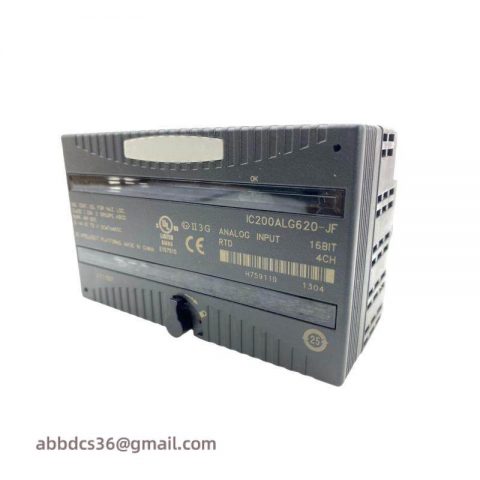 GE IC200ALG620 VersaMax Analog Input RTD Module - High Precision Temperature Sensing for Industrial Control