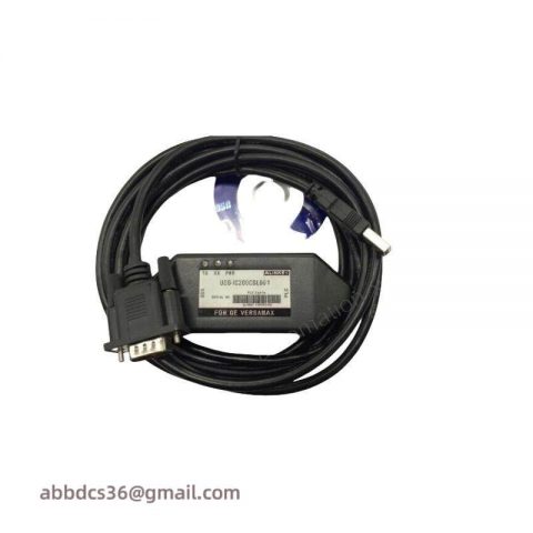 GE IC200CBL001: Professional Communications Programming Serial Cable, Optimized for Industrial Control Applications