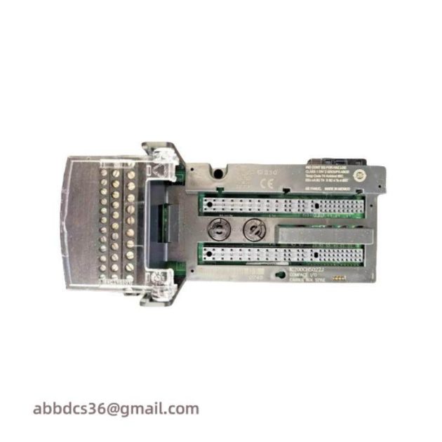 GE IC200CHS022 I/O Adapter Module: Efficient Control, Reliable Performance