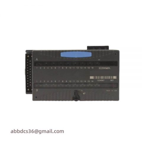 GE IC200MDL640: High-Power Logic Input Module, Engineered for Industrial Control Systems