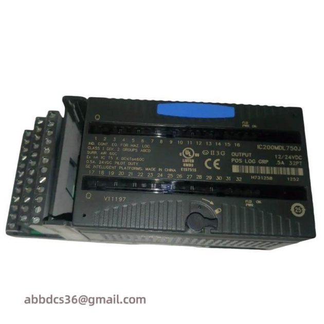 GE IC200MDL750J: Advanced VersaMax Discrete Output Module