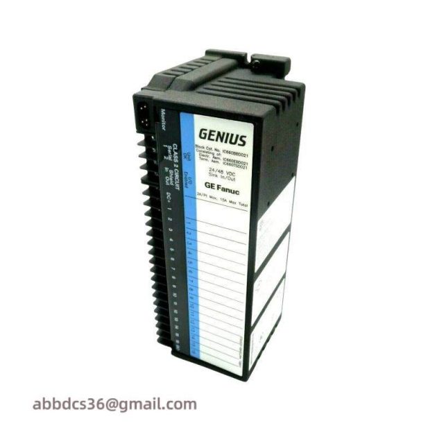 General Electric IC660BBD021 GE Fanuc Serial I/O Block for Industrial Control Systems