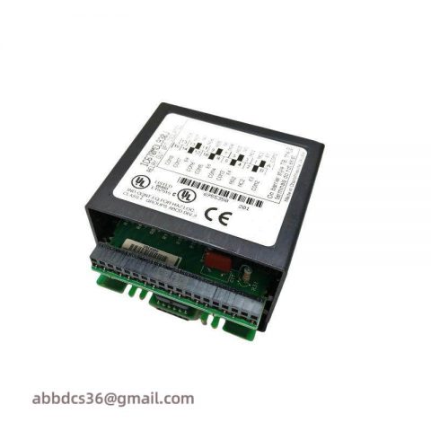 GE IC670MDL930J: Isolated MDL930 Field Control Module