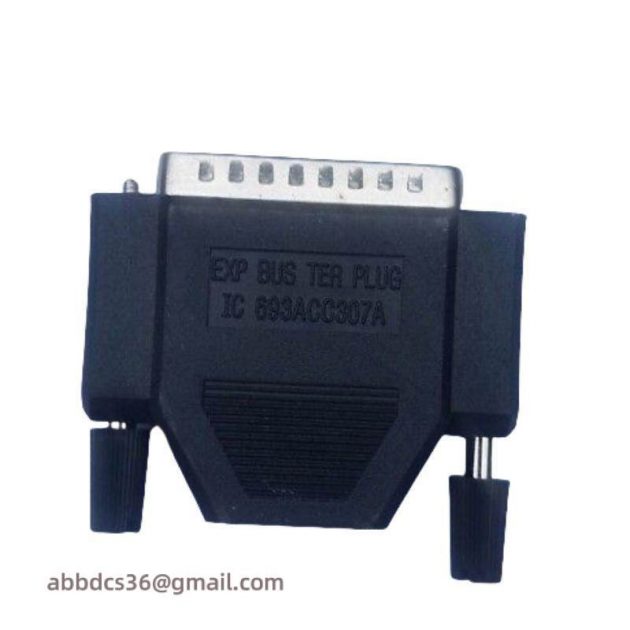 GE ACC307 I/O Bus Terminator Plug for Industrial Control Systems