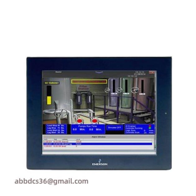 GE IC755CSS12CDB: High-Resolution Touchscreen Interface for Efficient Machine Control