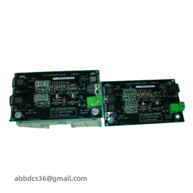 GE IS200ISBBG1AAB: Insync Bus Bypass Board for Enhanced Speedtronic Control