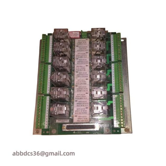 GE IS2020DRLYH1AA Relay Board, Mark IV