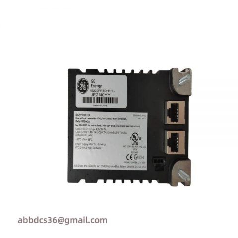 GE IS220PRTDH1B: Advanced RTD Input Module for Industrial Control