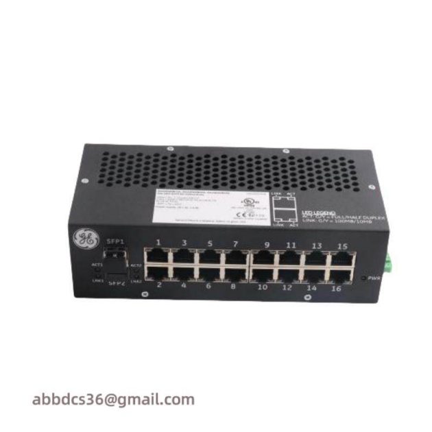 GE IS420ESWAH1A - Mark VIe Network Switch for Industrial Control Solutions