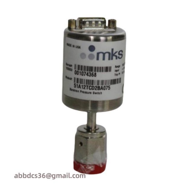 MKS Pressure Switch 51A12TCD2BA075 - Advanced Industrial Control Solution