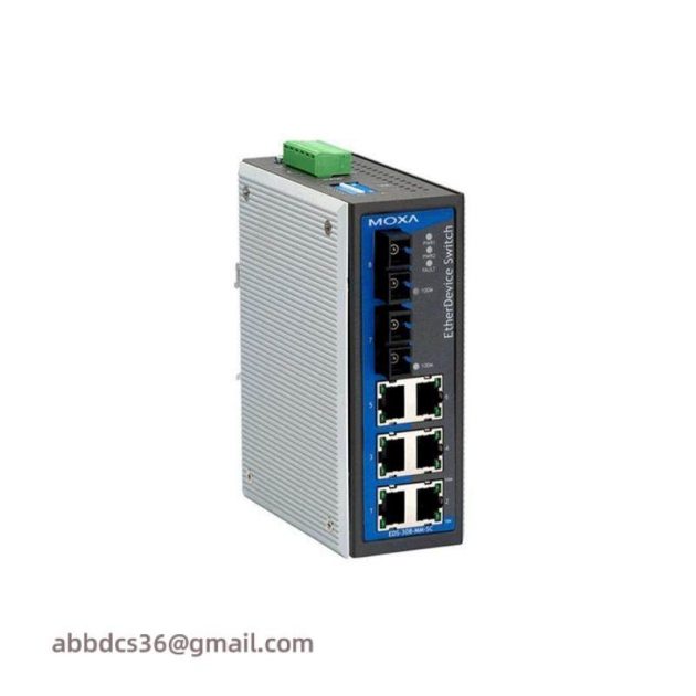 MOXA EDS-308-M-SC - Industrial Ethernet Switch