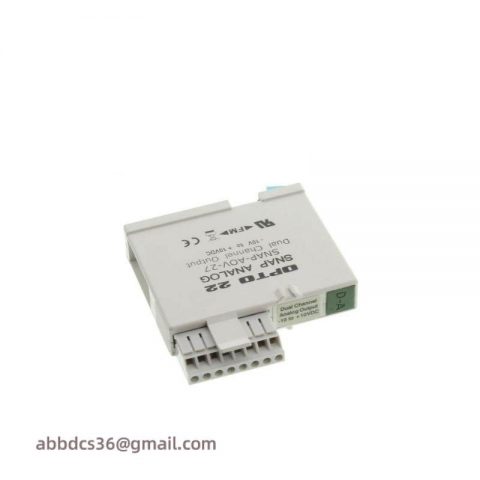 Opto 22 SNAP-AOV-27 I/O Module: Industrial Control System Integration