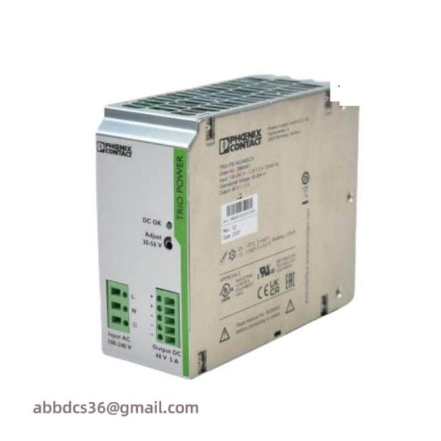 Phoenix Contact Power Supply TRIO-PS/1AC/48DC/5 - High Efficiency for Industry Control Solutions, 2866491