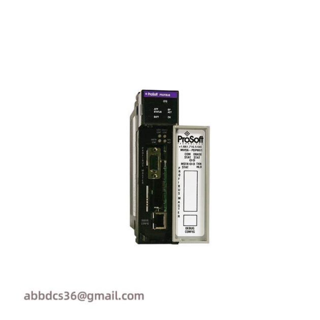 PROSOFT MVI56-PDPMV1: Master Network Interface Module, Industrial Automation Innovation