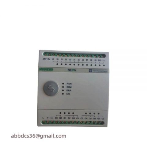 Schneider TSX Controller: 8-Channel Digital Input, 8-Channel Relay Output, Control Module