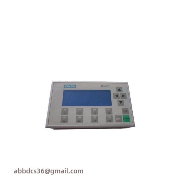 SIEMENS TD400C Text Display 6AV6640-0AA00-0AX0: Professional HMI Solution for Industry