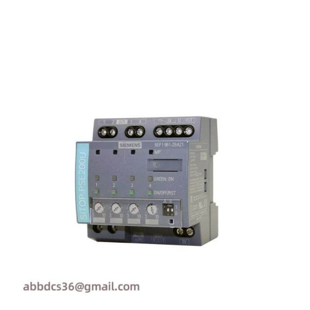 SIEMENS 6EP1961-2BA21 Selectivity Module: Industrial Automation Precision Control