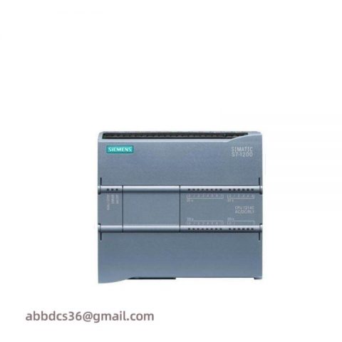 SIEMENS S7-1200 Compact CPU 1214C with AC/DC/RLY I/O, Efficient Control Solution