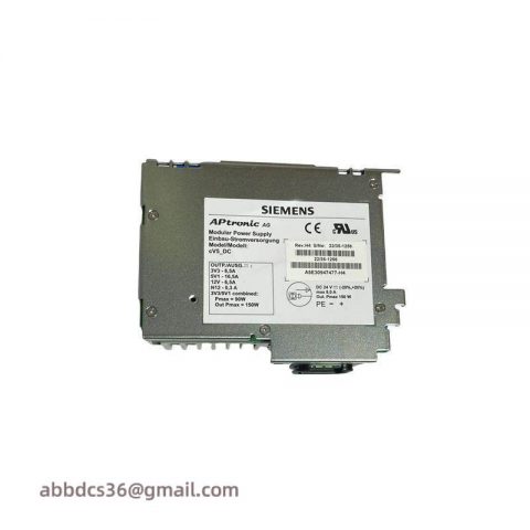 Siemens A5E30947477-H4 Industrial Power Supply Module