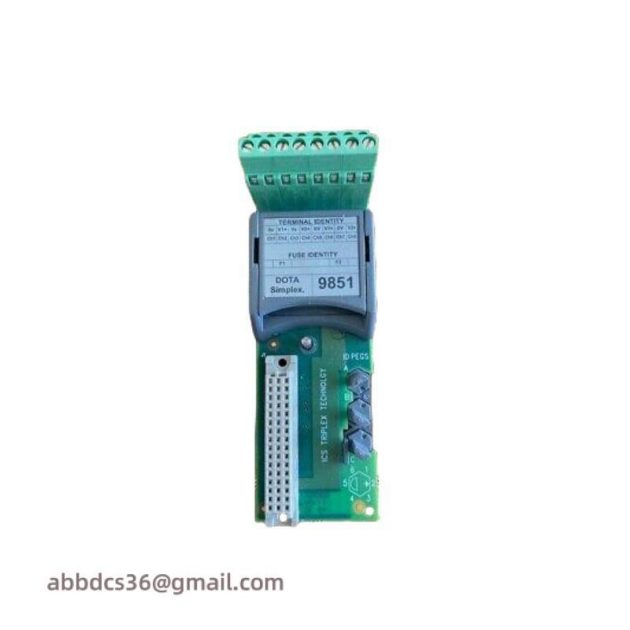 ICS TRIPLEX T9851 Analogue Output Module, Control & Automation Solutions