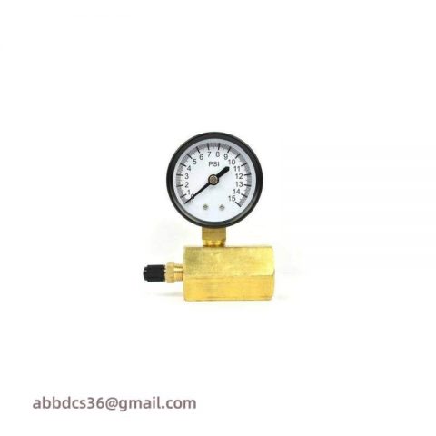 Thrifco Plumbing 8705TPE010S1W0N5 | Gas Pressure Test Gauge