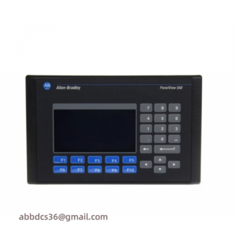 Advanced PanelView 550 Monochrome with Keypad: A Robust Solution for Industrial Control Applications