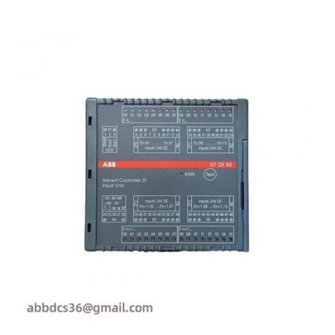 ABB 07DI92 WT92 GJR5252400R4101 - High-Performance Digital I/O Module